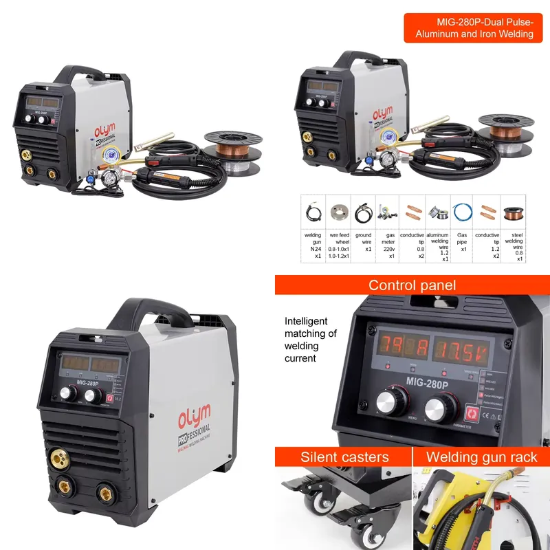 Spawarka inwertorowa MIG 280 P – Tig Welder Machine recenzja i cena